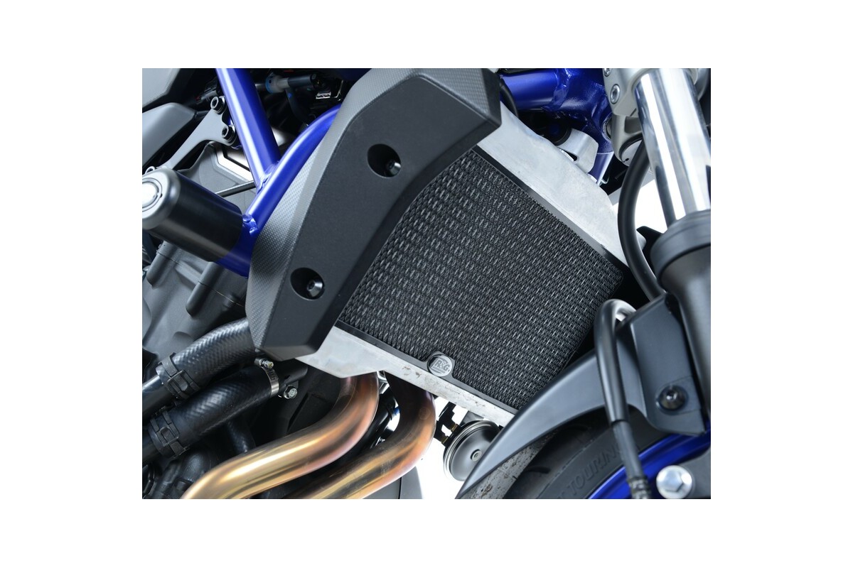 Protection de radiateur R&G RACING titane Yamaha MT-07 Protection de radiateur R&G RACING titane Yamaha MT-07