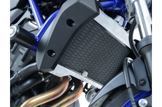 Protection de radiateur R&G RACING titane Yamaha MT-07