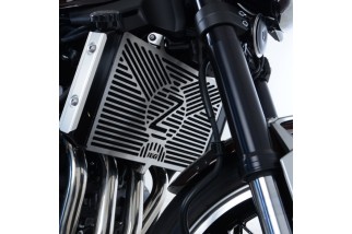 Protection de radiateur gravée R&G RACING inox Kawasaki Z900 RS