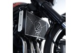 Protection de radiateur gravée R&G RACING inox Kawasaki Z900 RS