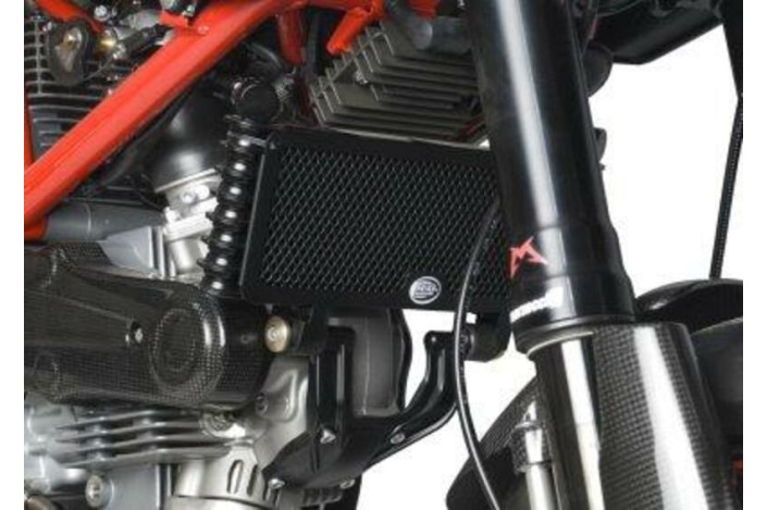 Protection de radiateur R&G Racing aluminium - Ducati Hypermotard