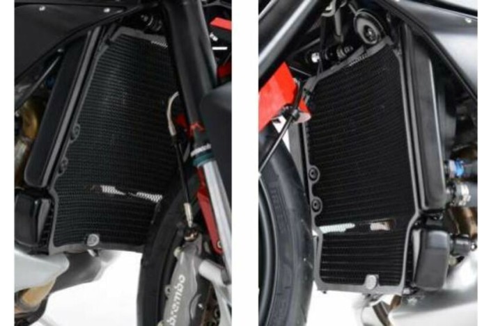 Protection de radiateur R&G RACING Aluminium - Mv Agusta 800 Rivale
