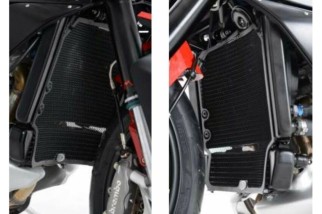 Protection de radiateur R&G RACING Aluminium - Mv Agusta 800 Rivale
