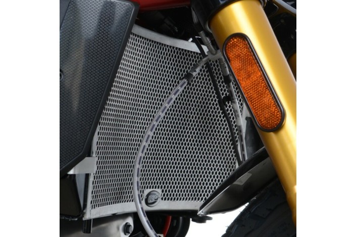 Protection de radiateur R&G RACING noir Indian FTR1200/S