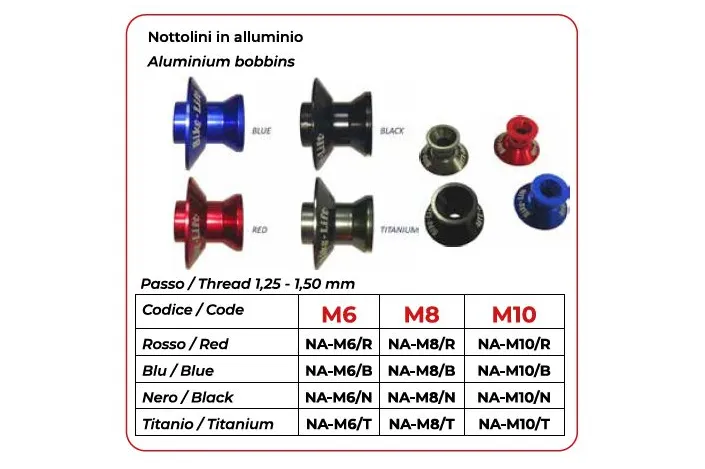 LIFT ADAPTER SARM YAM M6 BLACK