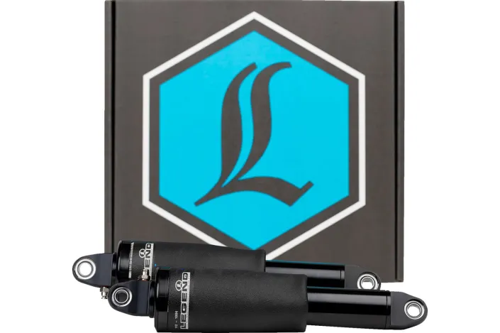 SHOCKS AIR V-ROD 07-17 BLACK