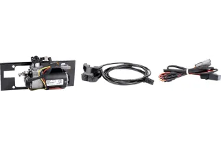 SHOCKS AIR FLST 00-17 BLACK