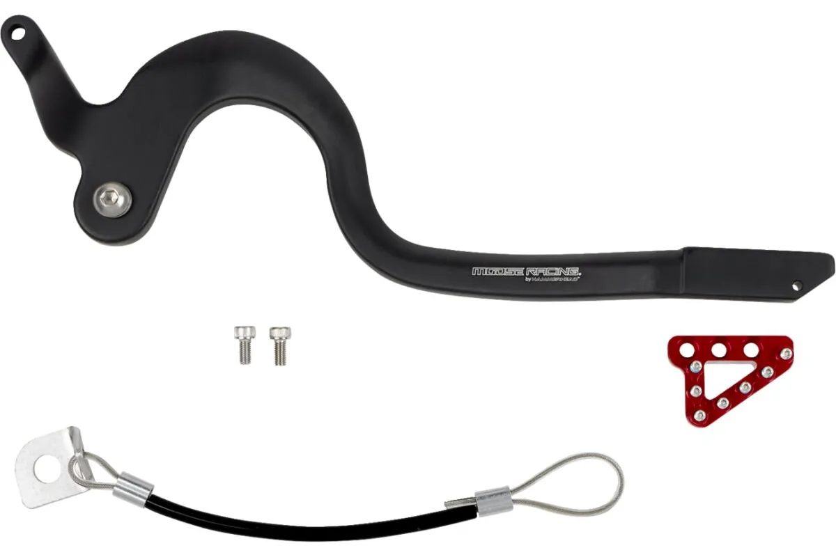 FORGED BRAKE PEDAL RED