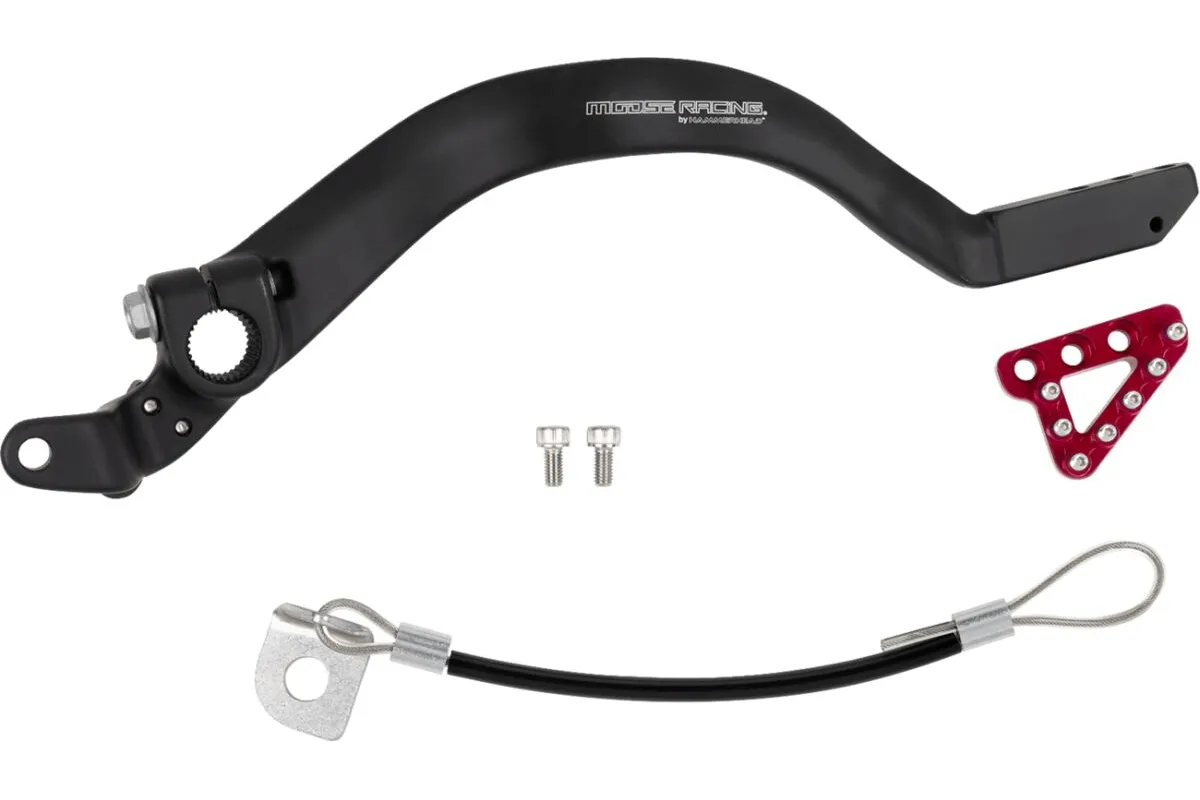 FORGED BRAKE PEDAL RED