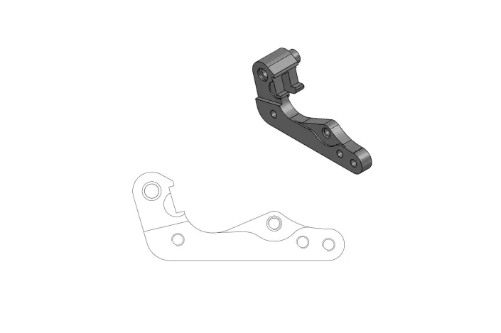 BRAKE CALIPER ADAPTOR