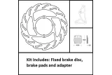 BRAKE KIT FRONT FIX 260MM