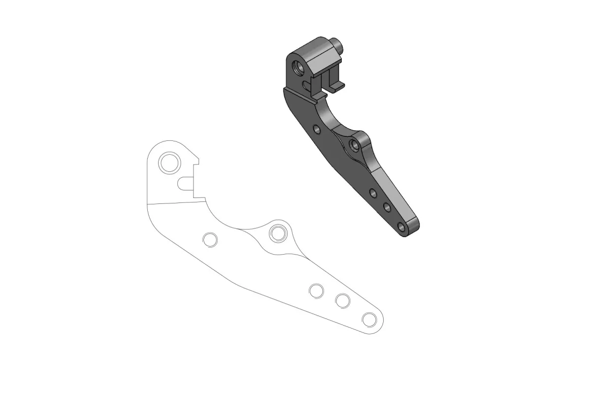 BRAKE CALIPER ADAPTOR