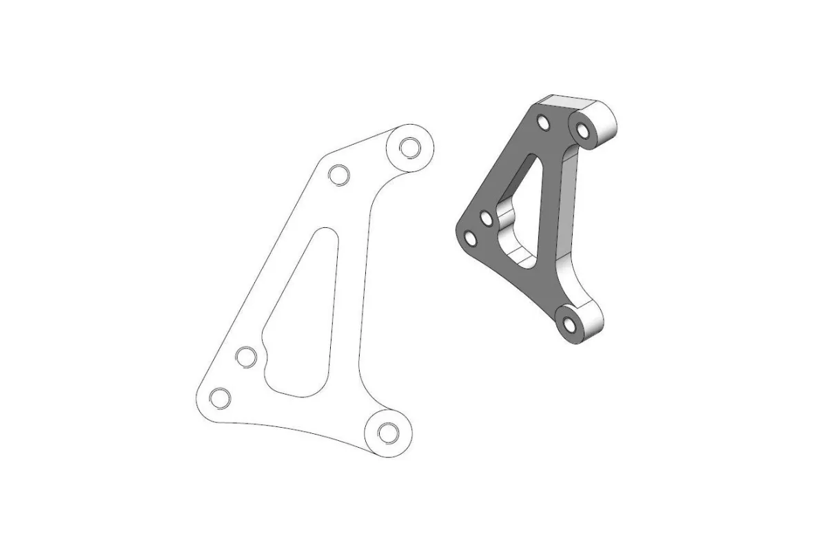 BRAKE CALIPER ADAPTOR SM