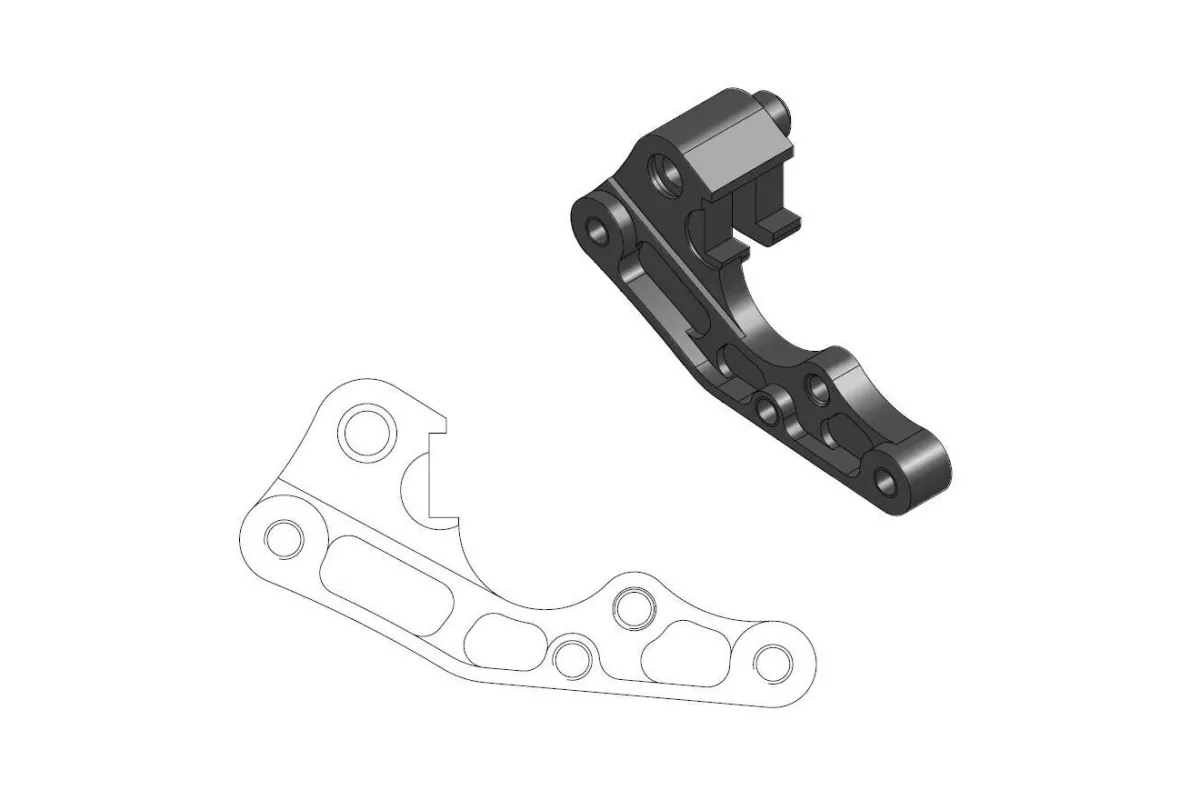 BRAKE CALIPER ADAPTOR