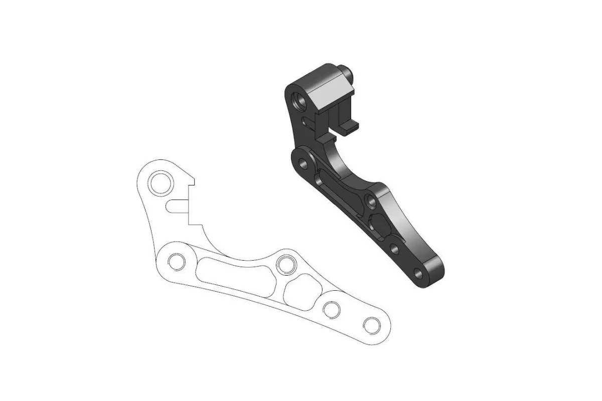 BRAKE CALIPER ADAPTOR SM