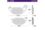 BRAKE PAD CARBON RACING