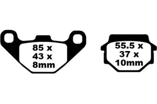 BRAKE PAD SINTERED HH