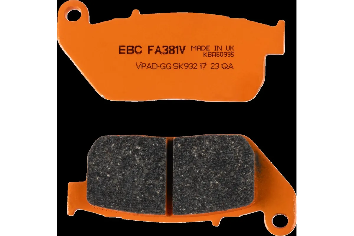 BRAKE PAD VEE SEMISNTRD