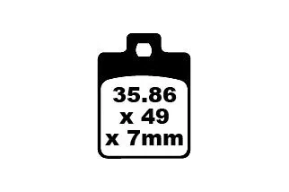BRAKE PAD HH SINT SCOOTER