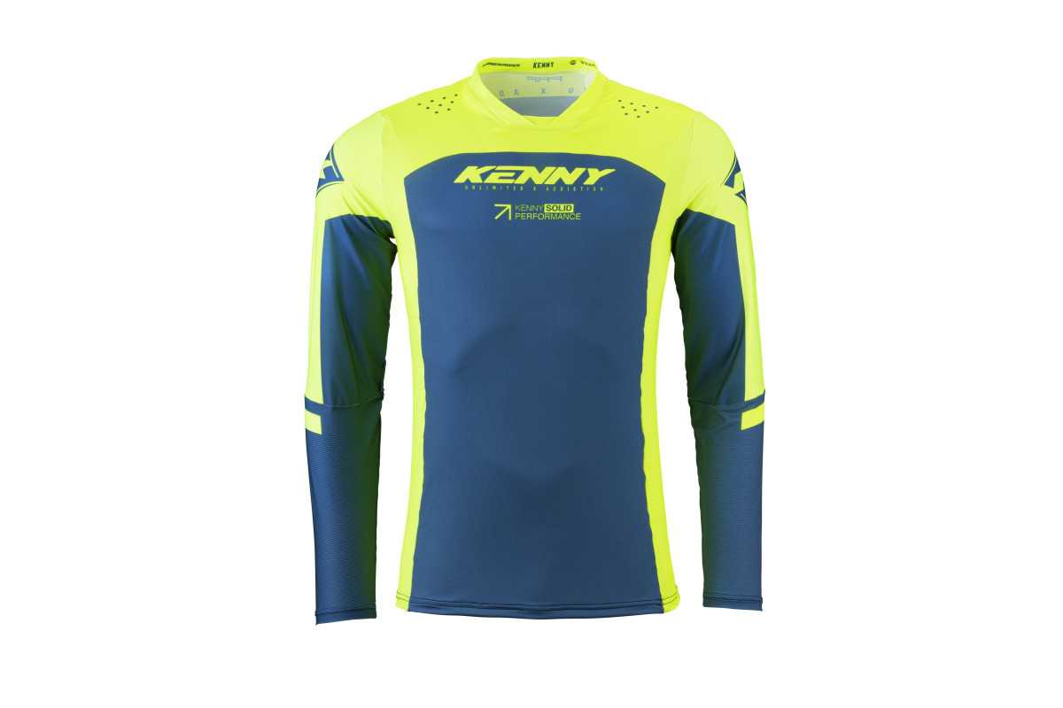 Maillot KENNY PERFORMANCE SOLID NEON YELLOW | Kenny - Achat en ligne