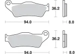BRAKE PAD SINT REAR