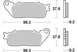 BRAKE PAD SINT REAR