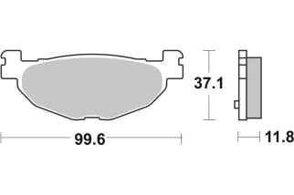 BRAKE PAD SINT SCOOT