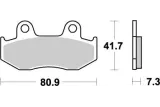 BRAKE PAD NITRO