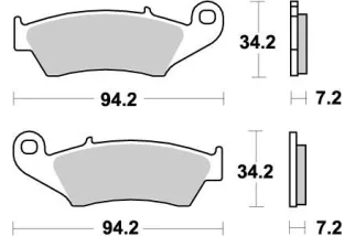 BRAKE PAD NITRO