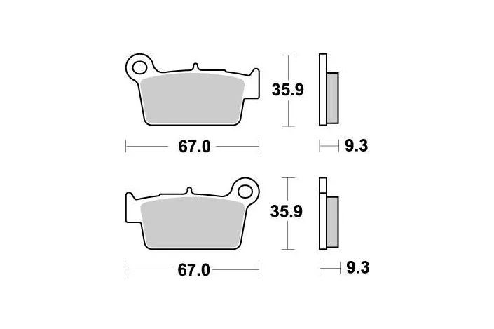 BRAKE PAD NITRO