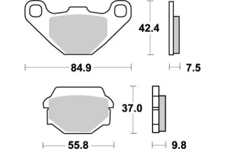 BRAKE PAD NITRO