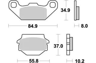 BRAKE PAD NITRO