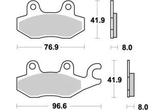 BRAKE PAD NITRO