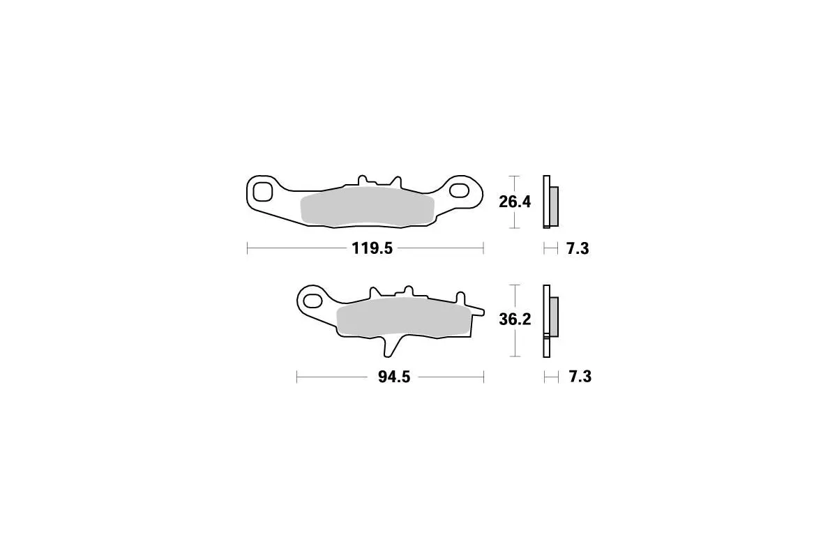BRAKE PAD NITRO
