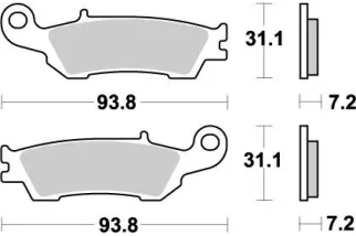 BRAKE PAD NITRO
