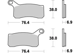 BRAKE PAD NITRO