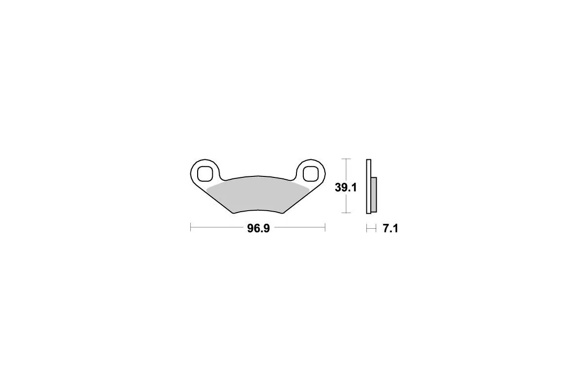 BRAKE PAD NITRO