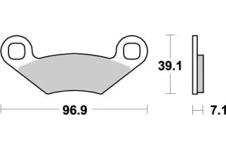 BRAKE PAD NITRO