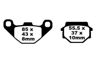 BRAKE PAD HH SINT SCOOTER