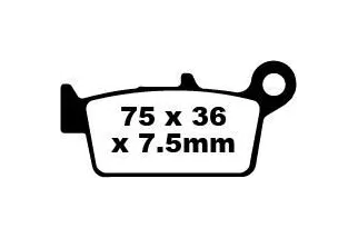 BRAKE PAD HH SINT SCOOTER