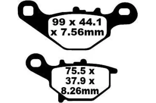 BRAKE PAD HH SINT SCOOTER