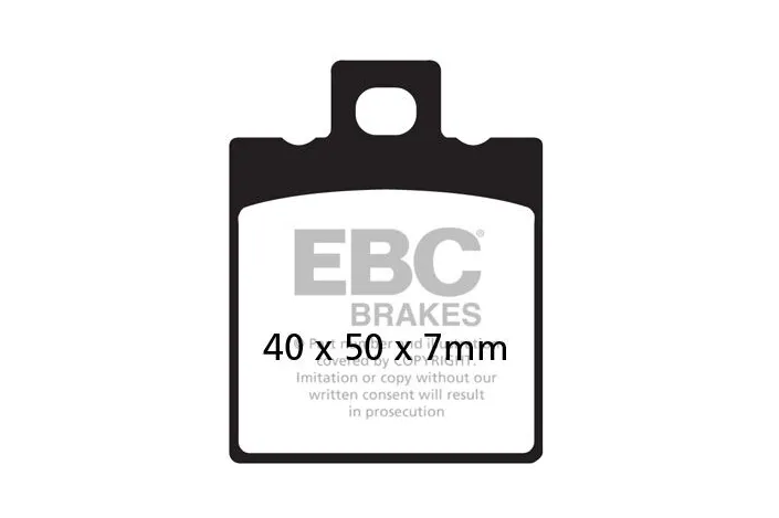 BRAKE PAD VEE SEMISNTRD