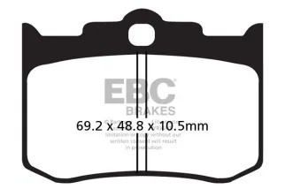 BRAKE PAD SINTERED HH