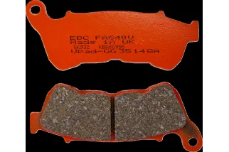 BRAKE PAD VEE SEMISNTRD