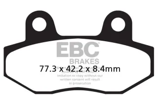 BRAKE PAD SINTERED HH