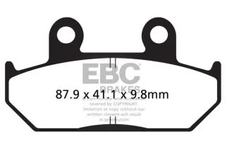 BRAKE PAD VEE SEMISNTRD