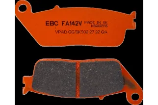 BRAKE PAD VEE SEMISNTRD