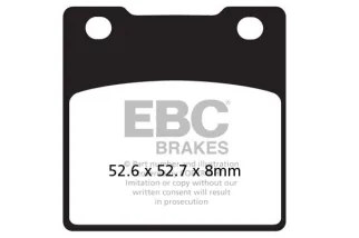 BRAKE PAD VEE SEMISNTRD