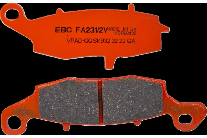 BRAKE PAD VEE SEMISNTRD