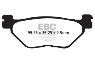 BRAKE PAD VEE SEMISNTRD